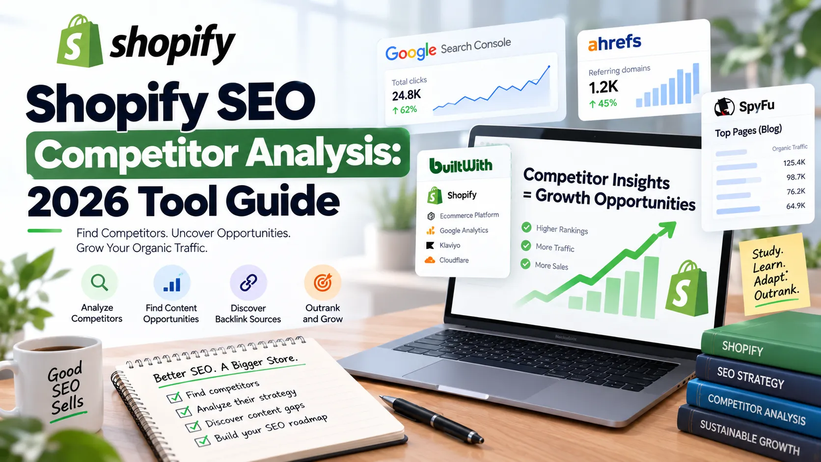 Shopify SEO Competitor Analysis: 2026 Tool Guide